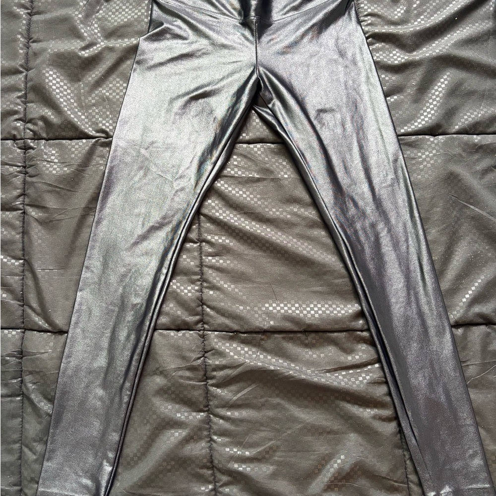 Koral Metallic Silver Leggings